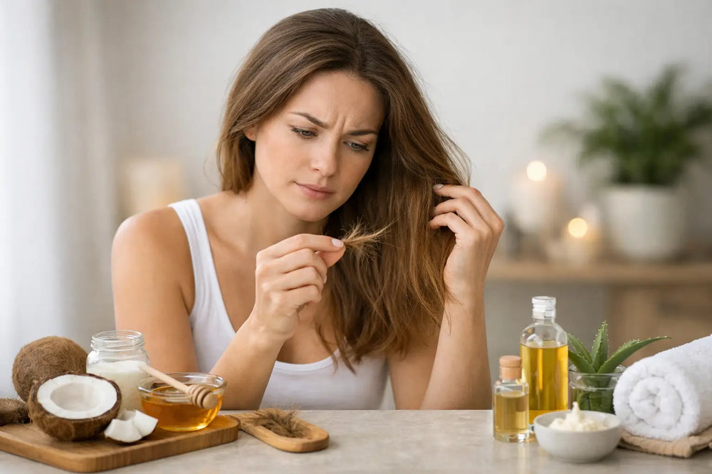 How to Strengthen Brittle Hair Naturally at Home