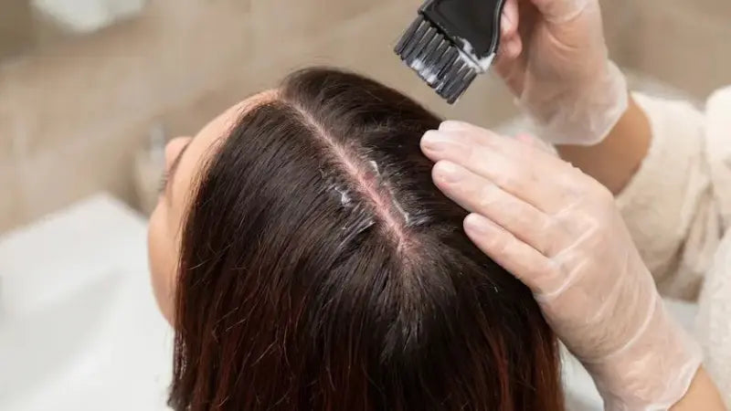 Aloe and Coconut: The Secret to Scalp Recovery Post-Hair Dye.