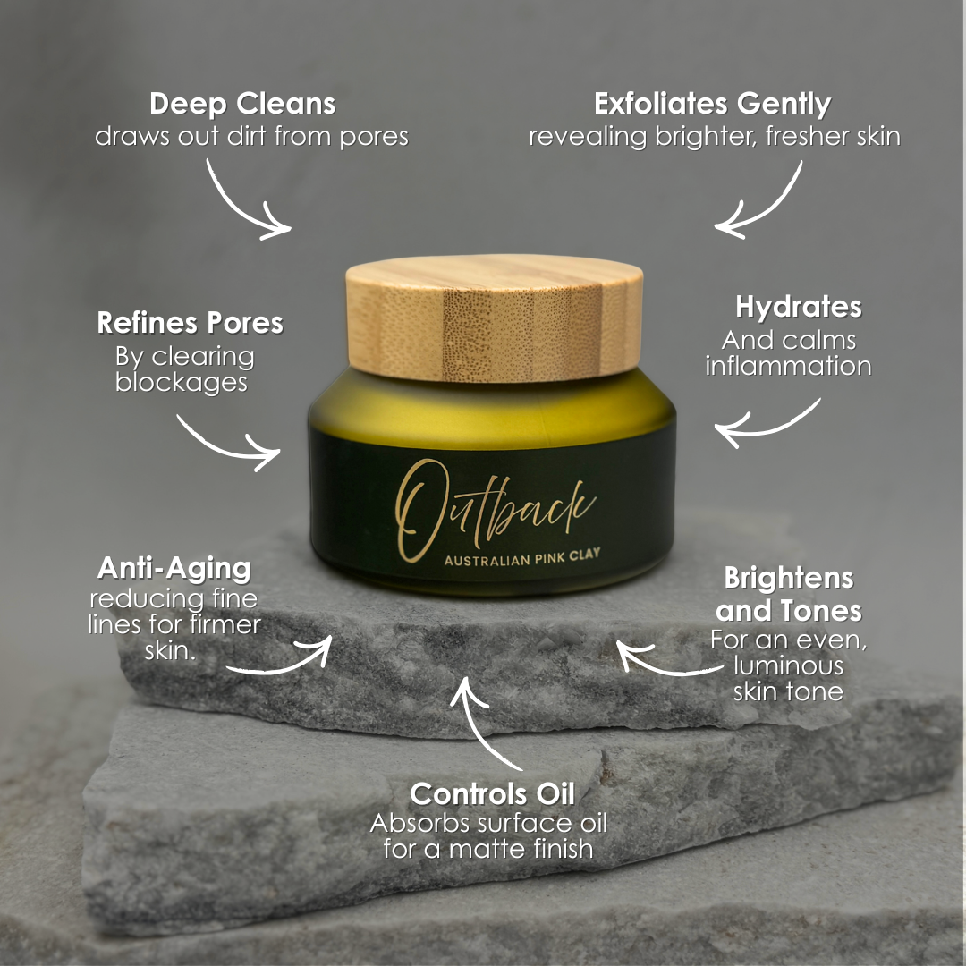 Outback Pink Clay Mask