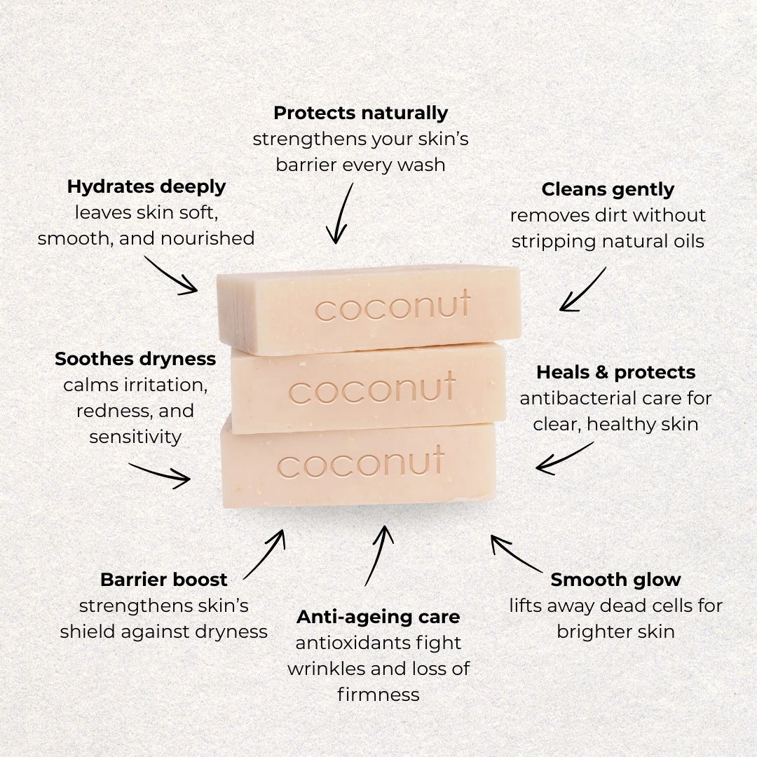 Shredded Coconut Soap