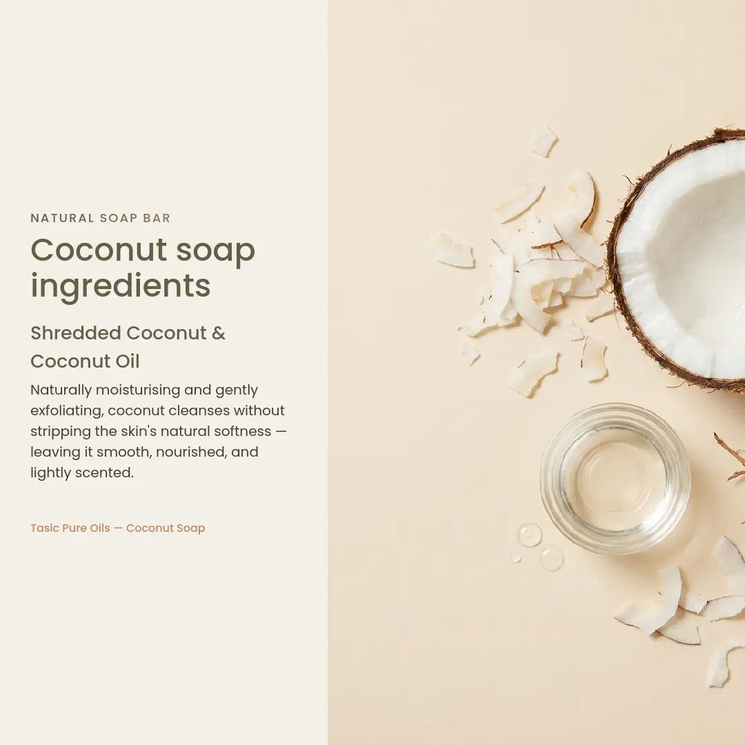 Shredded Coconut Soap
