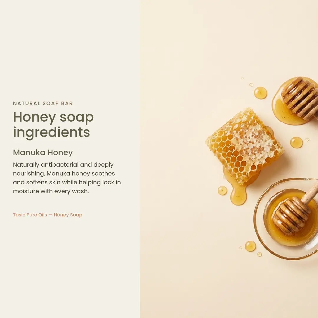 Manuka Honey Soap key ingredients