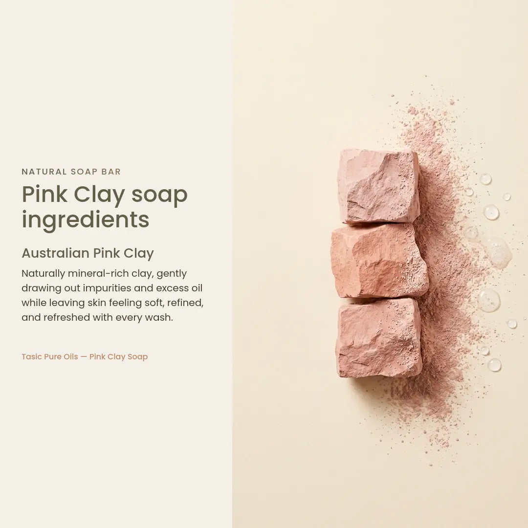 Pink Clay Soap key ingredients